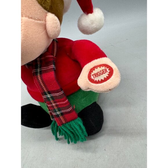Vintage Avon Products Santa Plush Sings & Dancing Christmas Holiday READ - Picture 10 of 11